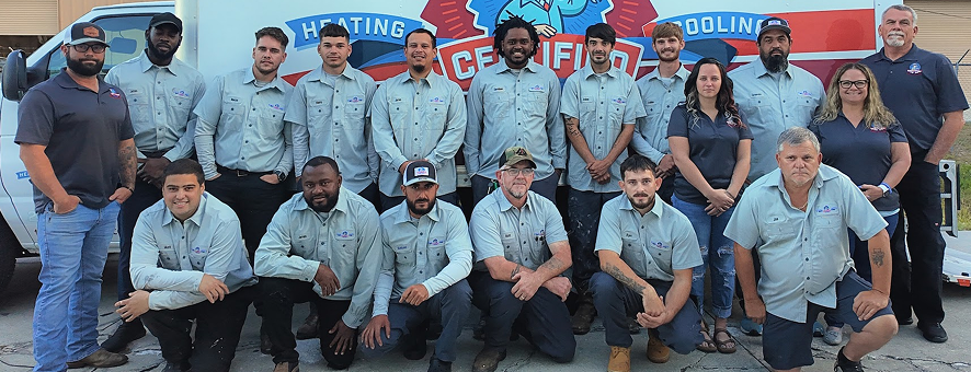 Certified Heating & Cooling Staff Photo