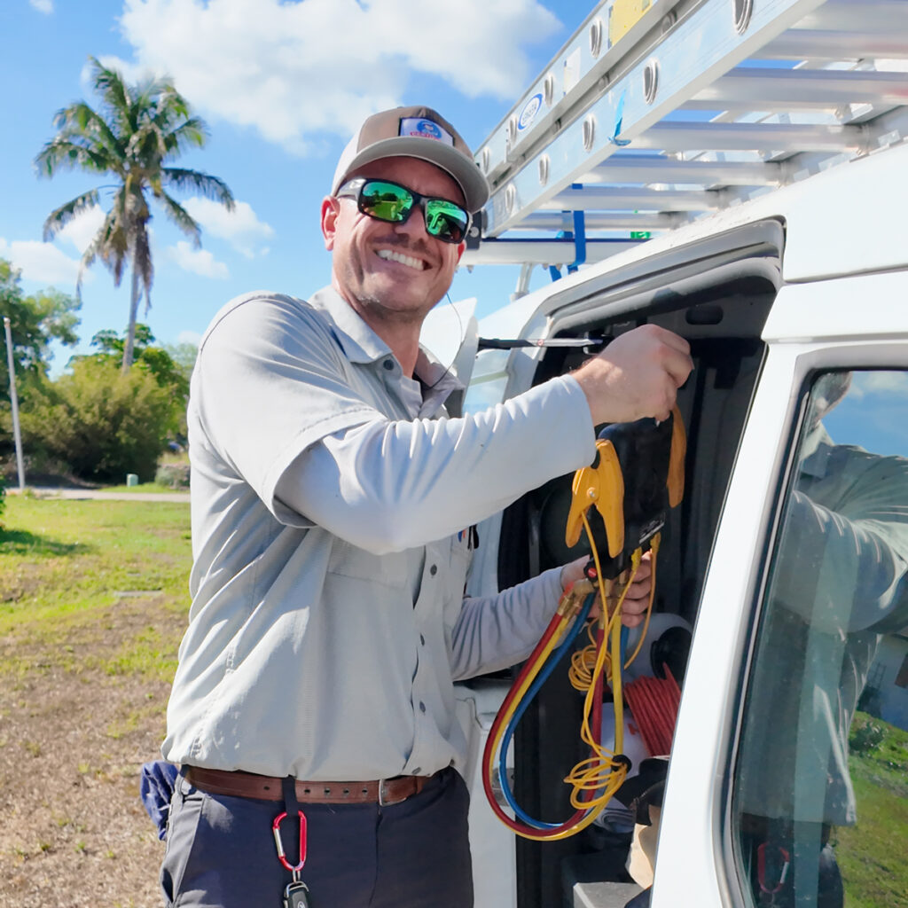 Certified Heating And Cooling HVAC technician